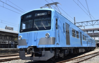 ニュース画像：近江鉄道新形式車両300 形 - 「近江鉄道300形、8月から運転開始 7月23日・26日に試乗会」