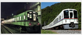 ニュース画像：西武4000系 - 「西武初！秩父鉄道へ夜行列車乗り入れツアー 4000系クロスシート車で運行」