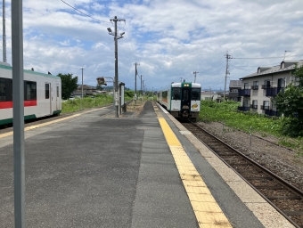 岩出山駅から古川駅の乗車記録(乗りつぶし)写真