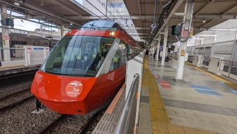 町田駅から海老名駅の乗車記録(乗りつぶし)写真