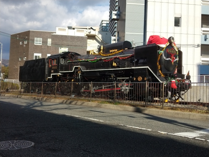鉄道乗車記録の写真:列車・車両の様子(未乗車)(1)     「D51-1072
クリスマス仕様」