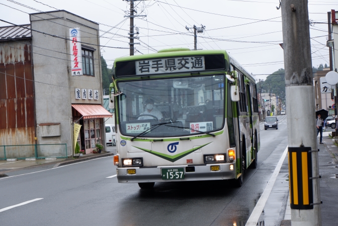 鉄道乗車記録の写真:旅の思い出(18)        「気仙沼駅前から、路線バスで一関駅へと戻ります。」