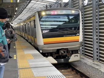 稲城長沼駅から立川駅の乗車記録(乗りつぶし)写真