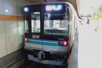 東川口駅から戸塚安行駅の乗車記録(乗りつぶし)写真