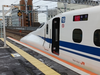 西明石駅から京都駅の乗車記録(乗りつぶし)写真