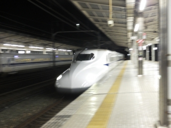 豊橋駅から新富士駅の乗車記録(乗りつぶし)写真