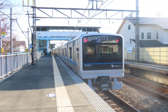 開成駅から栢山駅の乗車記録(乗りつぶし)写真