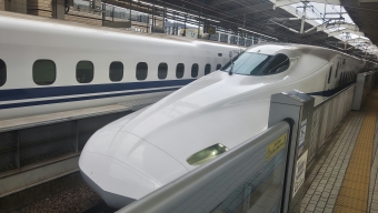 京都駅から豊橋駅の乗車記録(乗りつぶし)写真