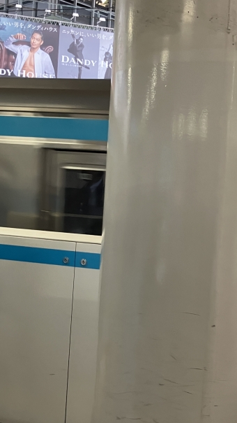 新橋駅から東京駅(京浜東北線経由)の乗車記録(乗りつぶし)写真