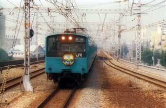 JR西日本 国鉄201系電車 鉄道フォト・写真 by norikadさん 兵庫駅：1990年07月02日00時ごろ