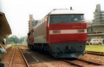 JR貨物 EF500形 EF500-901 鉄道フォト・写真 by norikadさん 兵庫駅：1990年08月05日00時ごろ