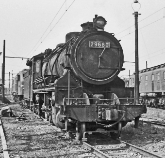 国鉄9600形蒸気機関車 29680 鉄道フォト・写真 by 鉄道のお爺さんさん ：1961年11月03日00時ごろ