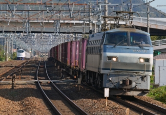 JR貨物 EF66形 EF66-115 鉄道フォト・写真 by シーホース21さん 島本駅：2018年11月17日09時ごろ