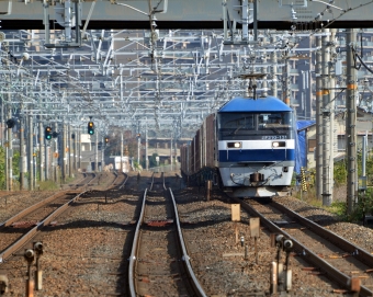 JR貨物 EF210形 EF210-131 鉄道フォト・写真 by シーホース21さん 島本駅：2018年11月17日09時ごろ