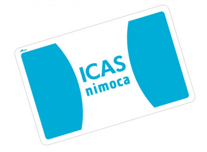 画像：ICAS nimocaのデザイン - 「IC乗車券ニモカ、2017年に函館版「イカすニモカ」導入 九州外初」
