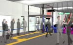 ニュース画像：リニューアル イメージ - 「ゆりかもめ、豊洲駅改札口のリニューアル工事を実施中 11月下旬まで」