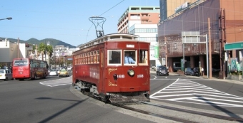 ニュース画像：168号電車 - 「長崎電気軌道、「開通記念の日」に160形で記念電車を運行」