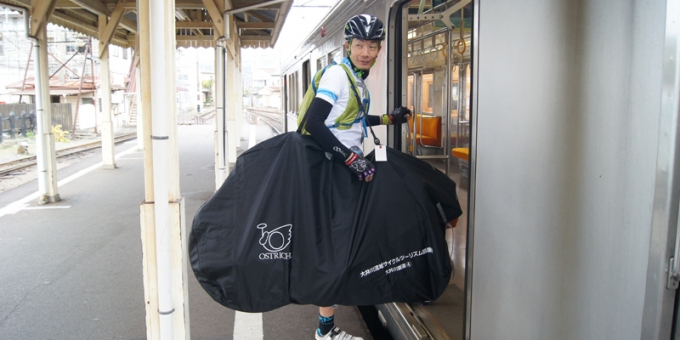 ニュース画像：輪行 イメージ - 「大井川鐵道、輪行バッグ無料レンタルサービスを開始 事前予約で」