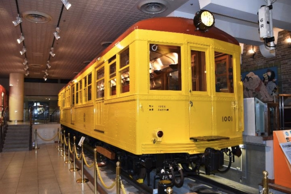 ニュース画像：日本初の地下鉄車両「1001号車」 - 「日本初の地下鉄車両、電車としては初の国指定重要文化財に」