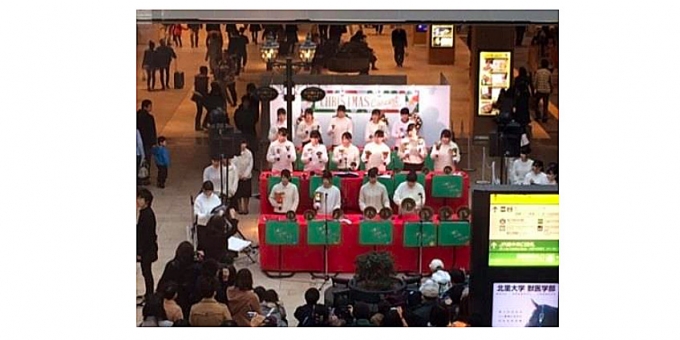 ニュース画像：2017年のイベントの様子 - 「JR仙台駅、クリスマスライブを開催 ジャズやゴスペルなど」