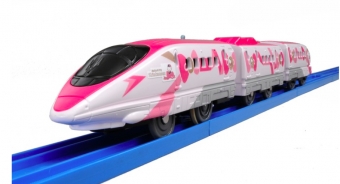 ニュース画像：プラレール「SC-07 ハローキティ新幹線」 - 「ハローキティ新幹線のプラレール、2019年2月下旬に発売」