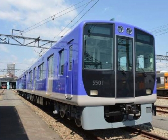 ニュース画像：5500系 リノベーション車両 - 「阪神、5500系を大幅リニューアル 改修車は5月2日から運転開始」