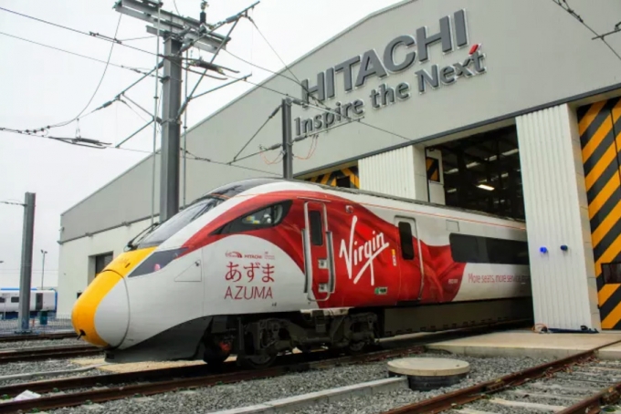 画像：Htachi Class 800 「Virgin Azuma」 - 「日立、英イースト・コースト線向け高速車両「あずま」の量産を開始へ」