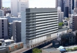 ニュース画像：複合ビルの完成イメージ - 「阪神とJR西日本、大阪の福島駅で複合ビル共同開発 2019年春開業へ」