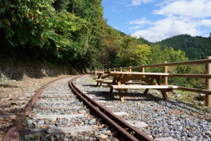 大井川鐵道井川線の廃線跡を散策 地元のガイドが楽しく紹介 Raillab ニュース レイルラボ