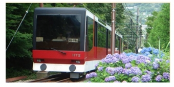 ニュース画像：箱根登山ケーブルカー - 「箱根登山ケーブルカー、強羅公園のライトアップイベントにあわせ臨時列車」