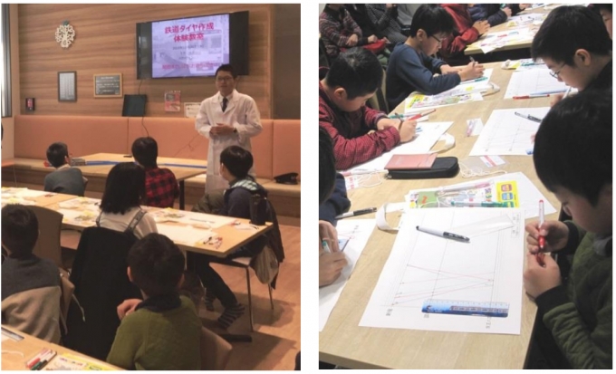 ニュース画像：前回開催時の様子 - 「京王電鉄、小学生向けの「第2回 鉄道ダイヤ作成体験教室」を開催」