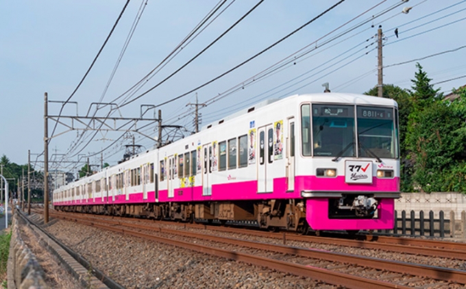 ニュース画像：2018年のマリーンズ号 - 「新京成電鉄、「2019年マリーンズ号」を運行 9月末頃まで」