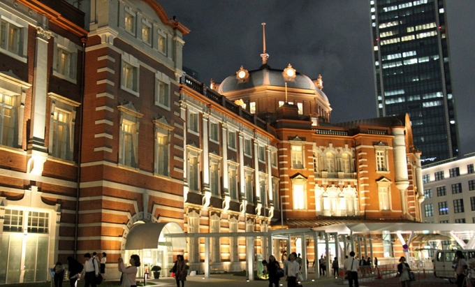 ニュース画像：東京駅丸の内駅舎のライトアップ - 「JR東、ライトダウン企画で東京駅ライトアップを消灯 6月と7月の2日間」