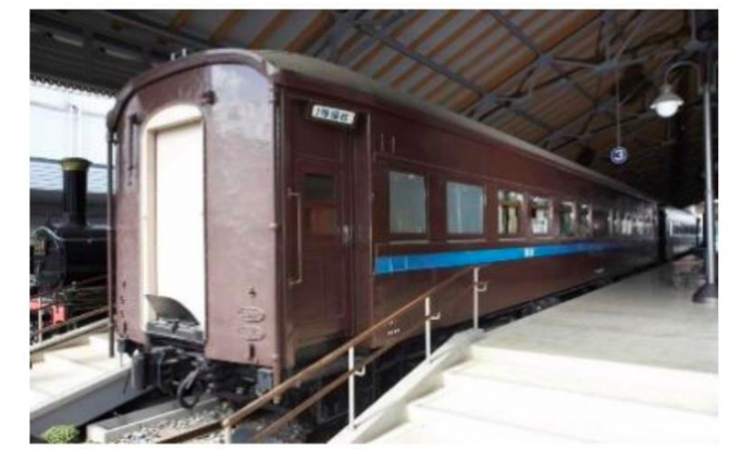 画像：マロネフ59形1号 - 「京都鉄道博物館、戦前製造の皇族・貴賓客用車と食堂車の車内を特別公開」