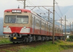 ニュース画像：三岐線 西武カラー「赤電色」 - 「三岐鉄道、西武カラー2編成の運用パターンを期間限定で公表」