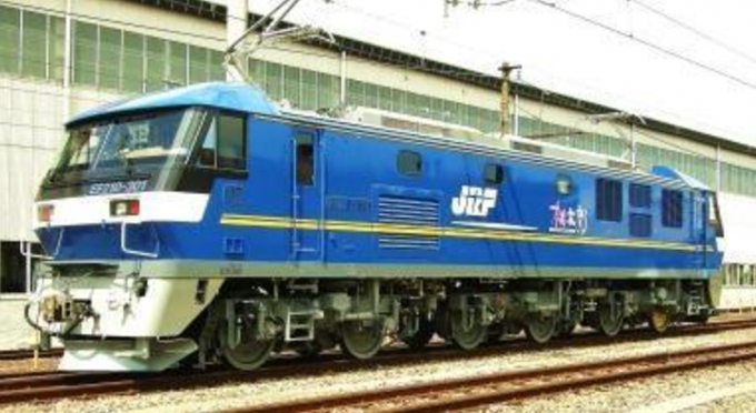 ニュース画像：EF210形式300番台直流電気機関車「ECO-POWER桃太郎」 - 「京都鉄道博物館、8月中旬にJR貨物の現役車両を初展示 EF210とコキ107」