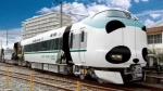 ニュース画像：パンダくろしお『Smileアドベンチャートレイン』 - 「JR西日本、パンダ柄の特急「くろしお」号ラッピング列車を運行」