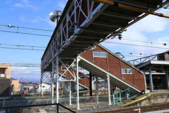 ニュース画像：下今市駅 旧跨線橋 - 「東武、駅や橋梁など鬼怒川線の7施設が国の登録有形文化財に」