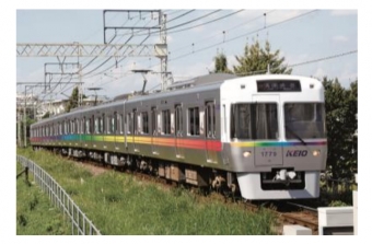 画像：レインボーラッピング - 「京王井の頭線が特別列車を運転 「京王マチアルクイズ」当選者向け」