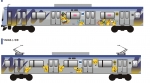 ニュース画像：Y500系 ラッピングイメージ - 「みなとみらい線、「ピカチュウ大量発生チュウ!」ラッピング列車を運行中」