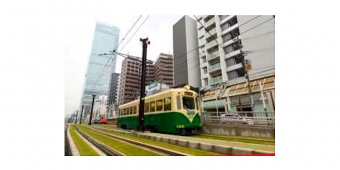 ニュース画像：阪堺電気軌道の車両 - 「阪堺電軌、G20で新今宮駅前駅ロッカーを使用停止 電車は通常通り運行」