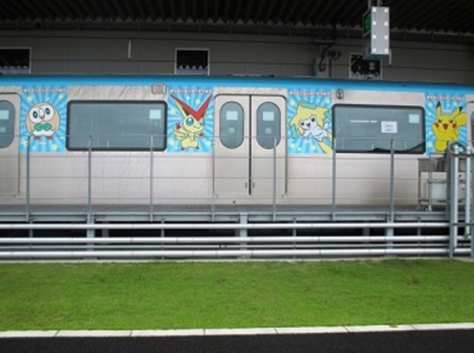 ニュース画像：「ポケモントレイン」ラッピングイメージ - 「仙台市営地下鉄東西線、ラッピング列車「ポケモントレイン」運行中 9月1日まで」