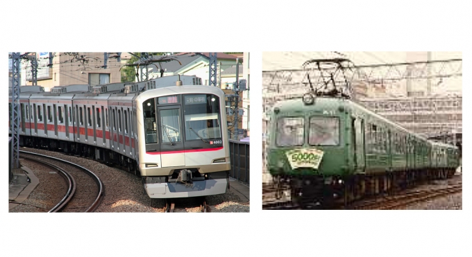東急 東横線90周年で5050系に 青ガエル の緑塗装 9月4日から運行開始 Raillab ニュース レイルラボ
