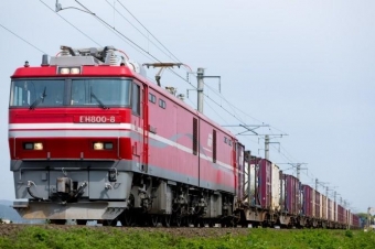 画像：EH800形式交流電気機関車 - 「JR貨物、リアルタイムで機関車の状態監視ができるシステムを導入へ」
