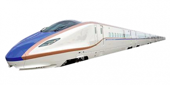 ニュース画像：E7・W7系 - 「北陸新幹線と東北新幹線を直通、10月に金沢〜仙台間の団体専用新幹線」