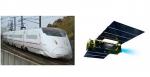 ニュース画像：新幹線と人工衛星の「つばめ」 - 「新幹線「つばめ」を人工衛星「つばめ」が撮影 JRとJAXAがコラボ」