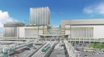 ニュース画像：広島駅ビル外観イメージ - 「JR西日本、広島駅ビル建替えの準備工事に着手 10月末から」