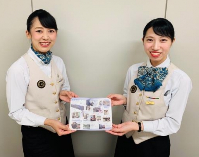 画像：客室乗務員が制作を手がけた冊子 - 「JR九州、 D&S列車紹介冊子「Train Passport」発売」