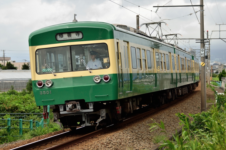 ニュース画像：ばりさくさんの鉄道フォト - 「伊豆箱根鉄道、駿豆線で秋の恒例「良い子の絵画展」電車を運行中」