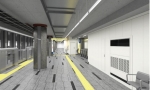 ニュース画像：開業時の駅ホーム イメージ - 「日比谷線の虎ノ門ヒルズ駅、2020年6月6日開業」